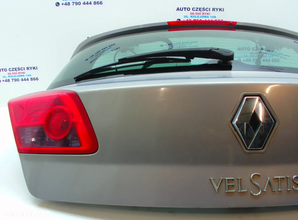 Renault Vel Satis Klapa bagażnika Szyba - 3