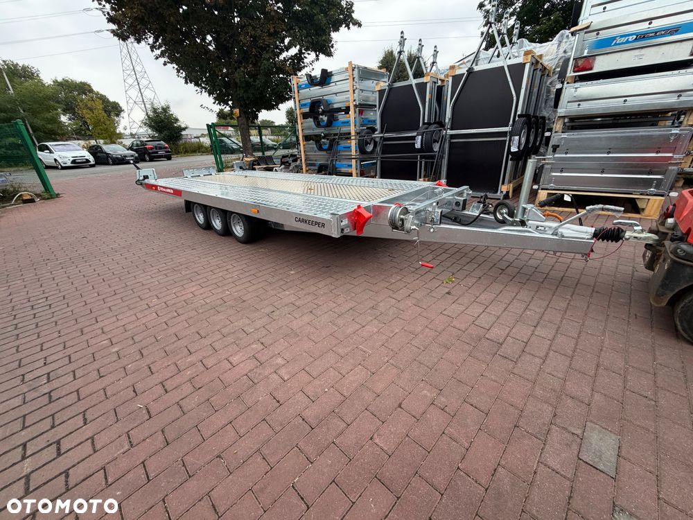 TEMARED Laweta Temared Carkeeper 480/3 DMC 3500 kg 480x200 3 osie uchył hydrauliczny - 5