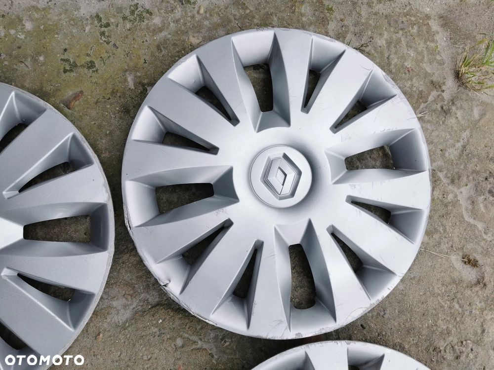 Renault Clio Twingo Modus Megane Scenic Kołpaki 15" KOMPLET - 5