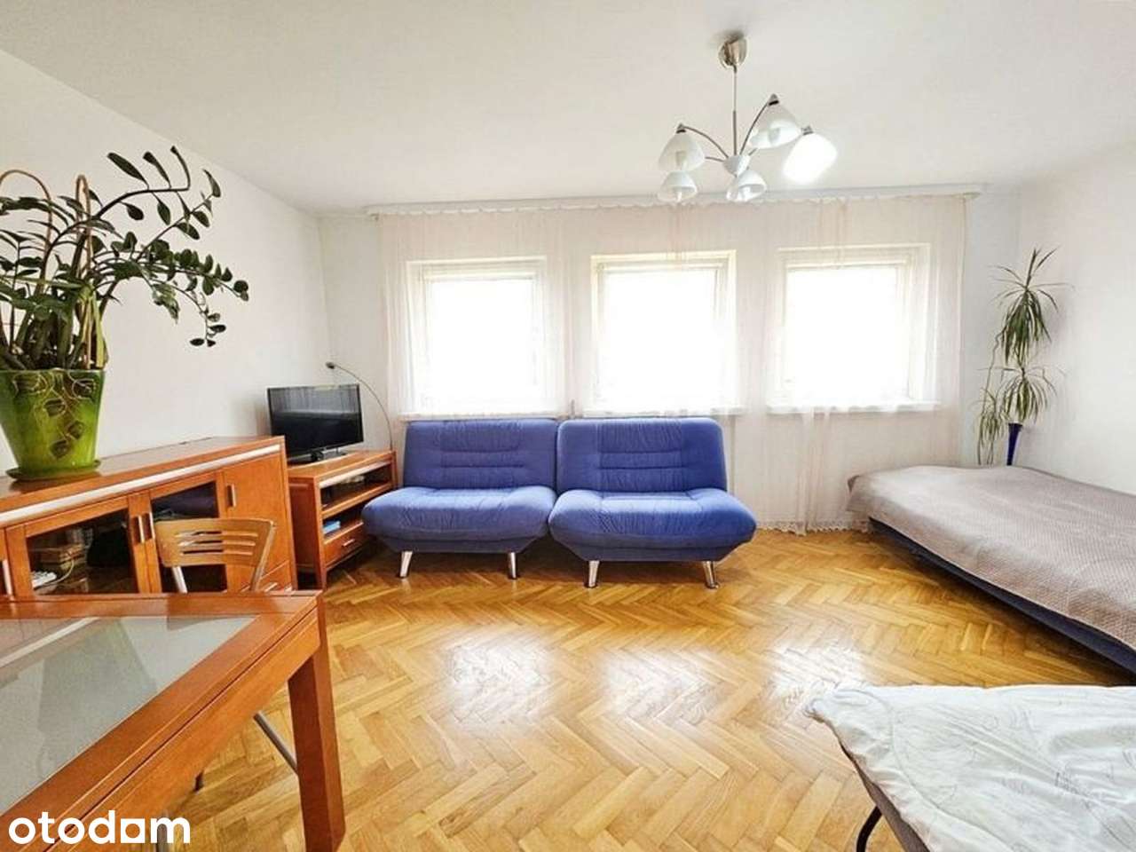 1-pokojowe 34 m² z dużym salonem i kuchnią, umeblowane – Chopina