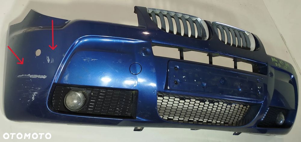 zderzak przedni przód grill BMW X3 E83 03-09 M-PAKIET PDC - 3