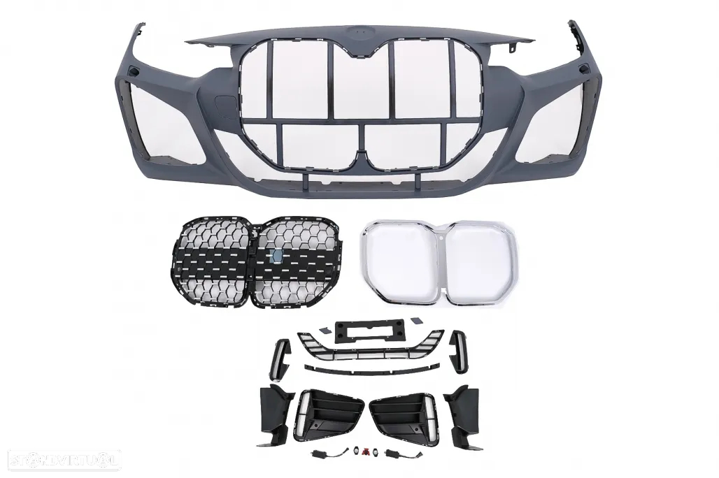 Para-choques Bmw Série 4 F32 F33 F36 (2013 a 2017) Look M G22 G26 - 9