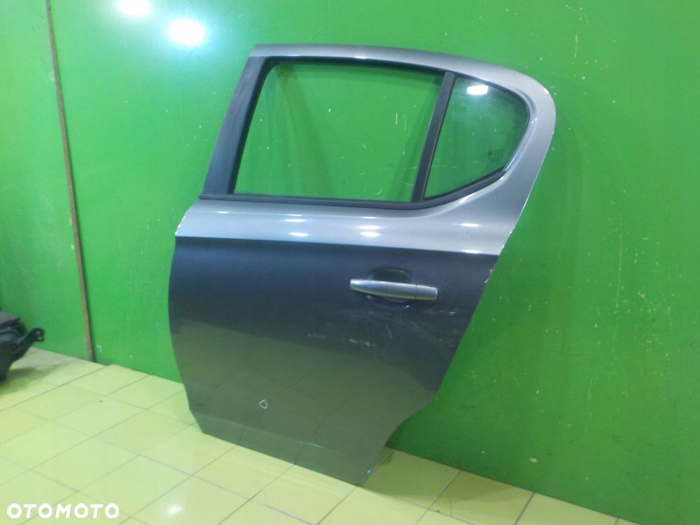 OPEL CORSA E 1.4 B 17r HB 5D drzwi lewe tyl kompletne - 3