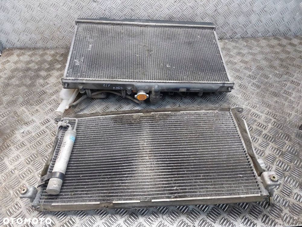 CHŁODNICE KOMPLET + WENTYLATORY MITSUBISHI LANCER VII 1.6 16V - 4