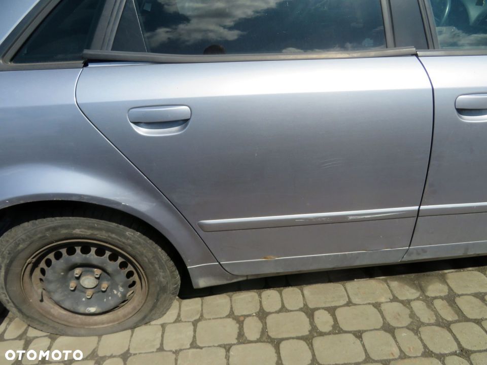DRZWI TYLNE PRAWE A4 B6 SEDAN LY7H  SREBRNY AUDI 2000-2006 - 3