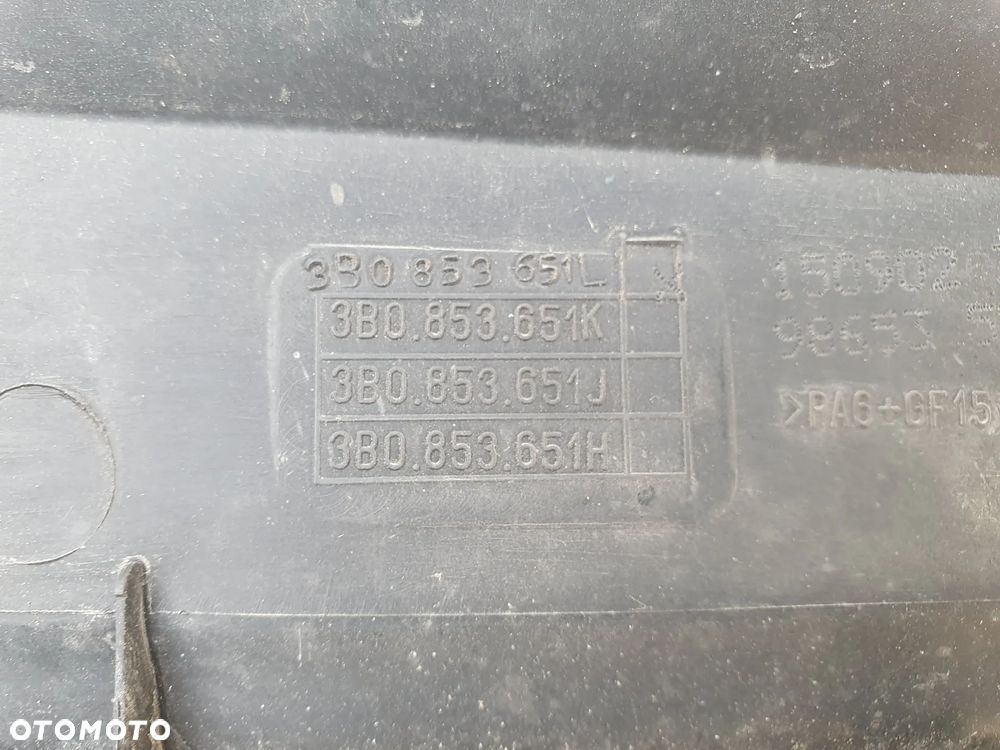 Maskownica / Grill / Atrapa chłodnicy VW PASSAT B5 LIFT  3B0853651L - 6