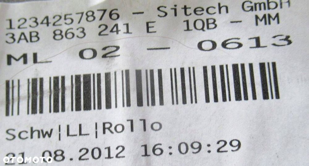 VW PASSAT B7 2012 4MOTION PODŁOKIETNIK TUNELU ŚRODKOWEGO KOMBI 3AB863241E - 5