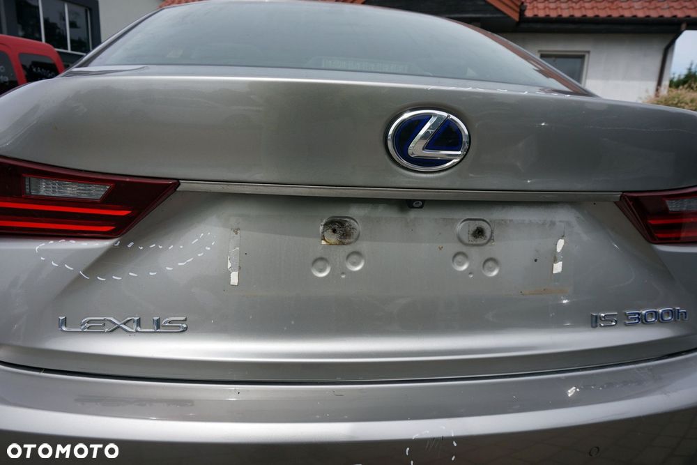 KLAPA BAGAŻNIKA TYLNA IS III E3 1J7  SREBRNY ATOMIC LEXUS 2013-2017 - 13