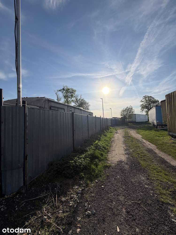 Gotowa baza pod działalność Duży utwardzony i ogrodzony teren + zabudo - Pełny obrazek: 4/17
