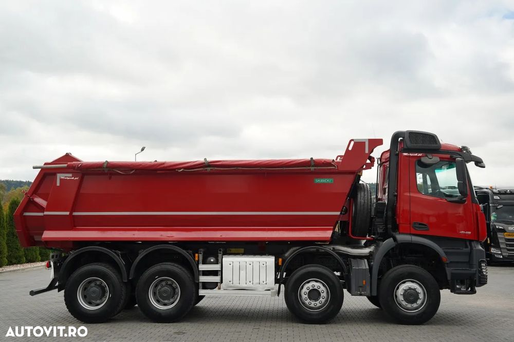 Mercedes-Benz AROCS 4145 / 8x6 / BASCULATOR SPATE / MANUAL / EURO 6 / - 11