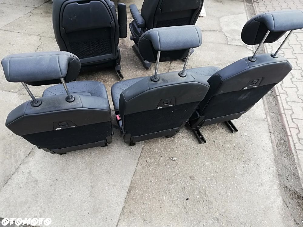 FOTEL FOTELE PRZÓD TYŁ CITROEN C4 PICASSO II KRÓTKI SKÓRA - 2