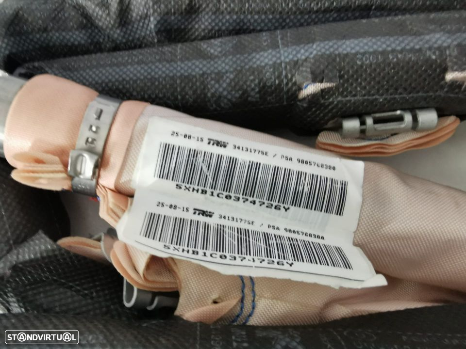 Airbags Cortina - Peugeot 308 II - 7