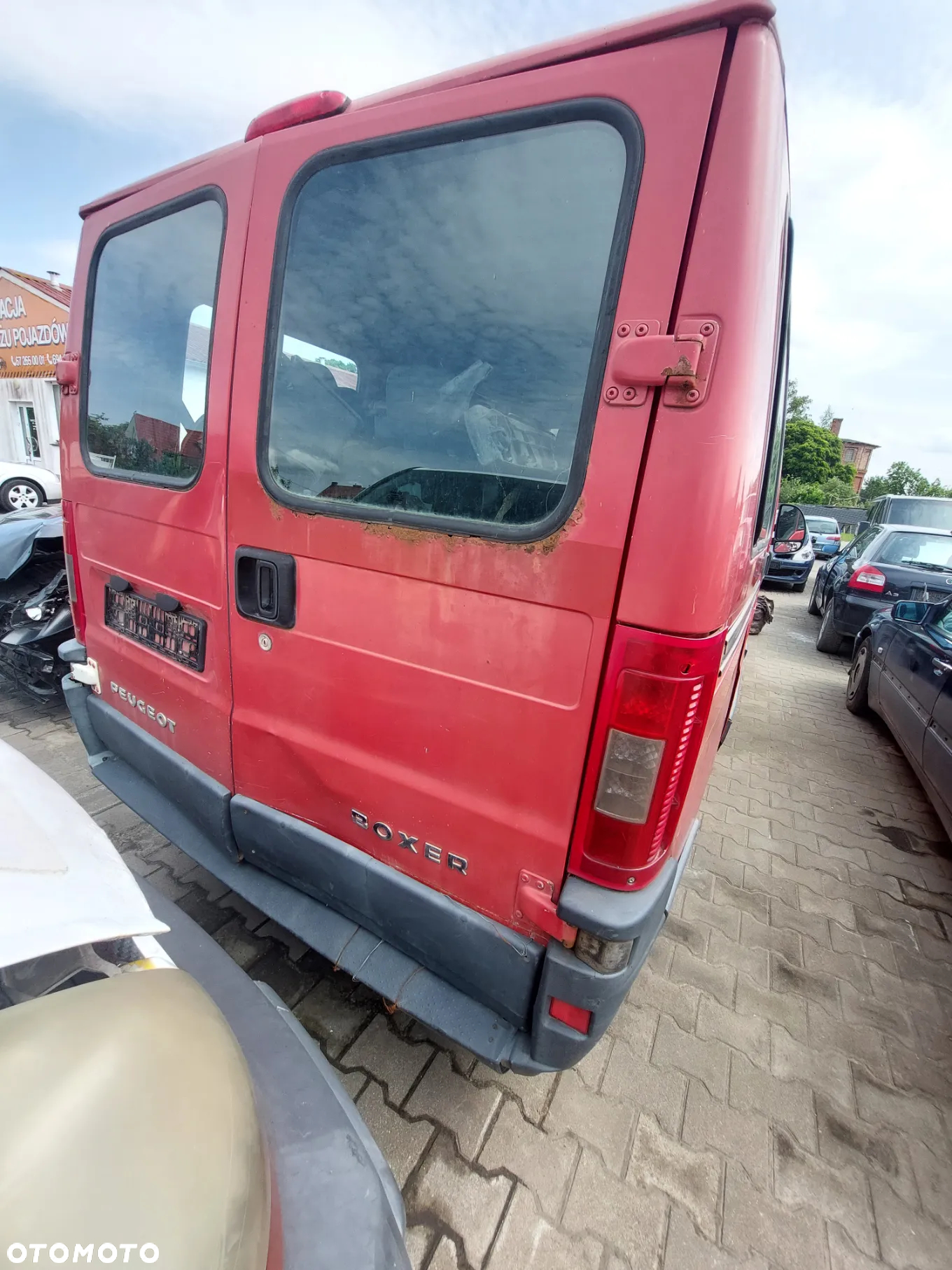 Peugeot boxer 2,2d 2003 na części drzwi szyba fotel lusterko - 9