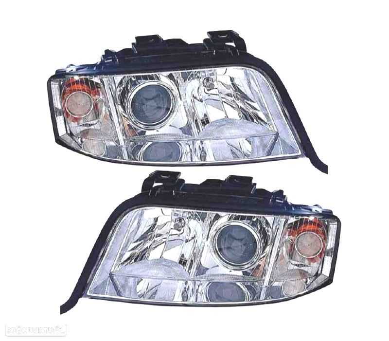 FARÓIS OPTICAS AUDI A6 01-04 - 1