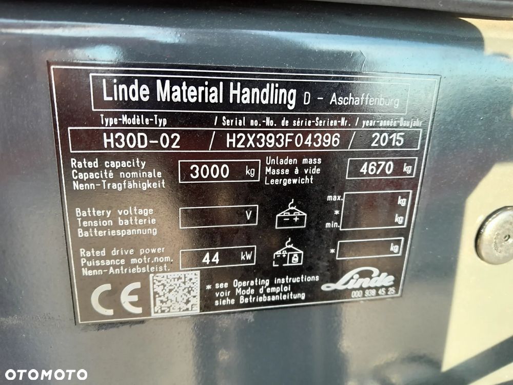 Linde H30D-02 - 15