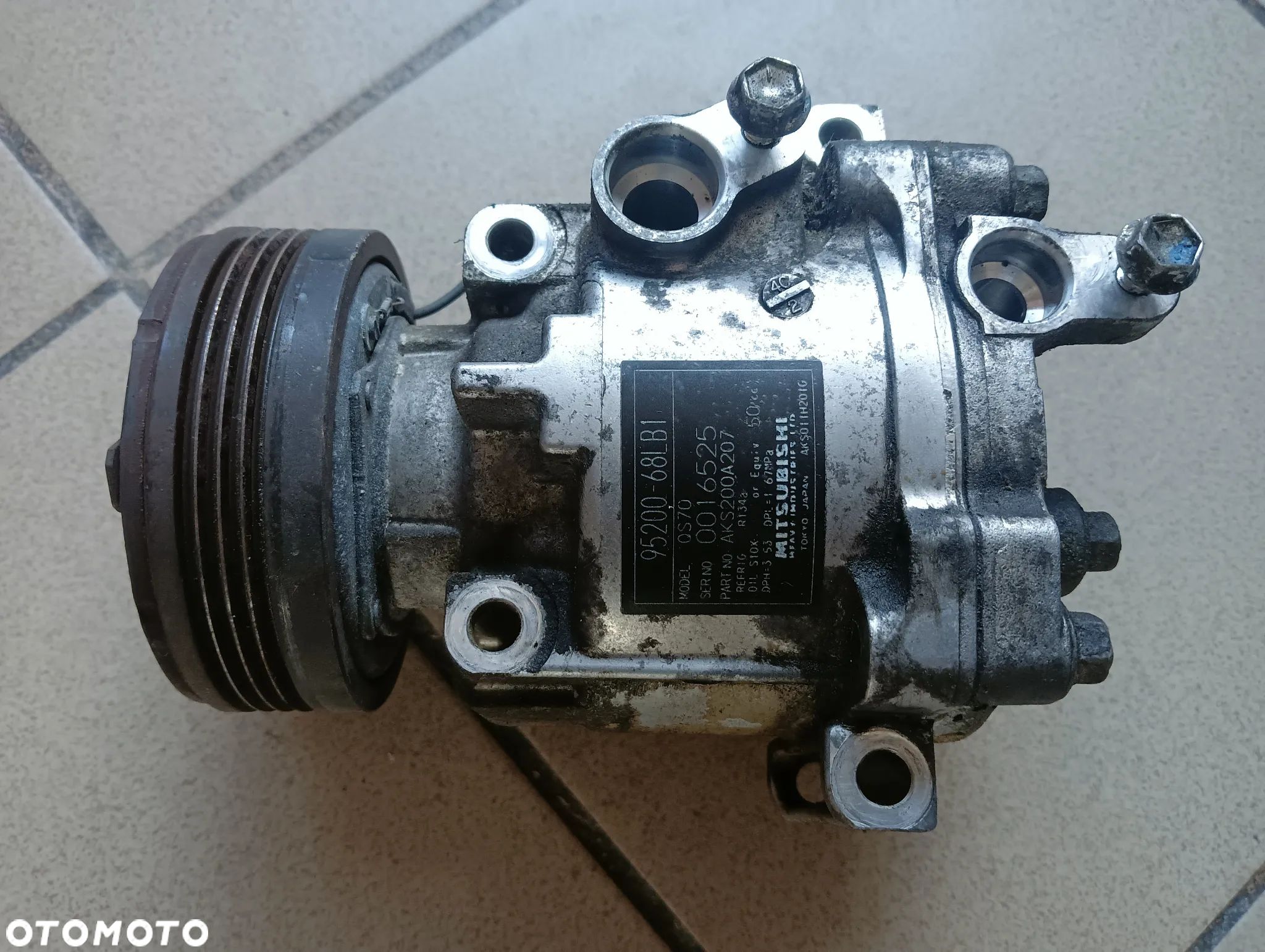SUZUKI SWIFT Sport Mk7 1.6 benzyna sprężarka klimatyzacji - 1