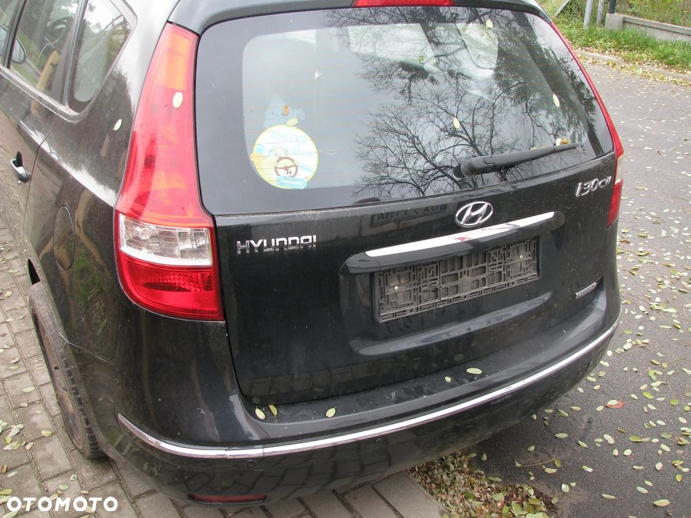 HYUNDAI I30 KOMBI 1.6 CRDI MASKA DRZWI ZDERZAK BŁOTNIK CZĘŚCI CZARNY KOD LAKIERU 9F - 3