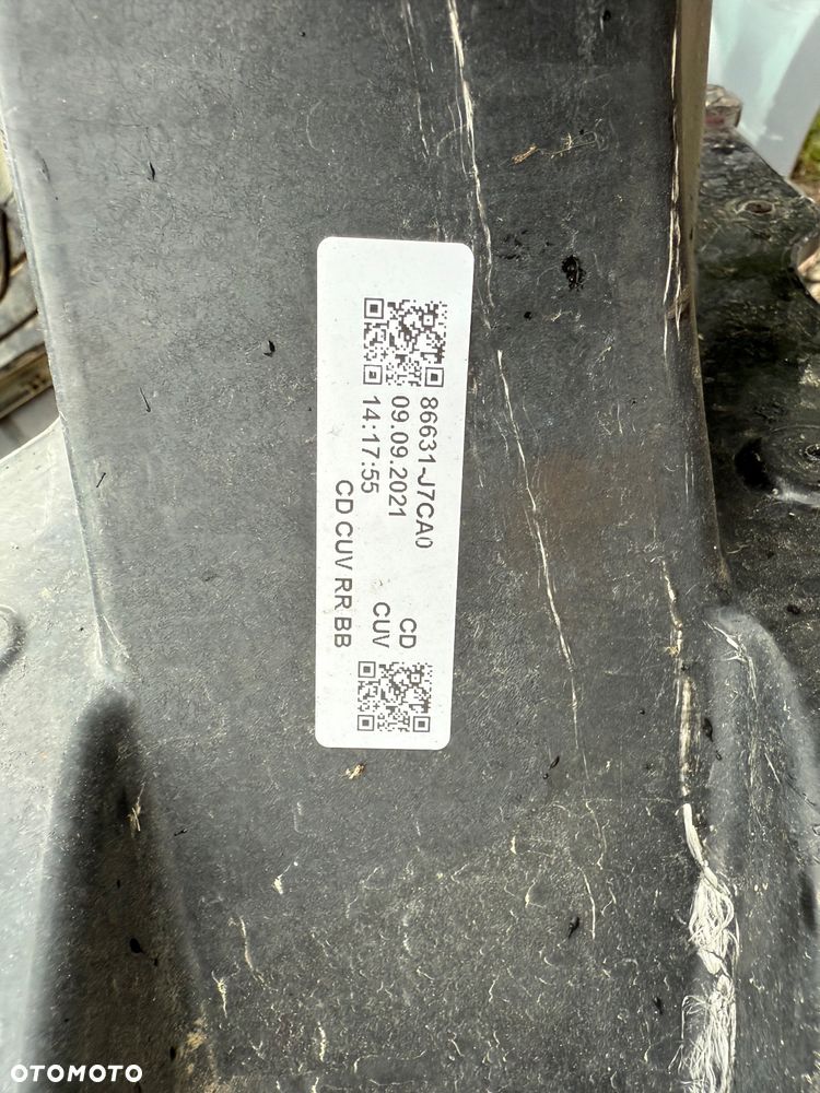 KIA XCEED BELKA ZDERZAKA TYŁ TYLNA 86631-J7CA0 - 9