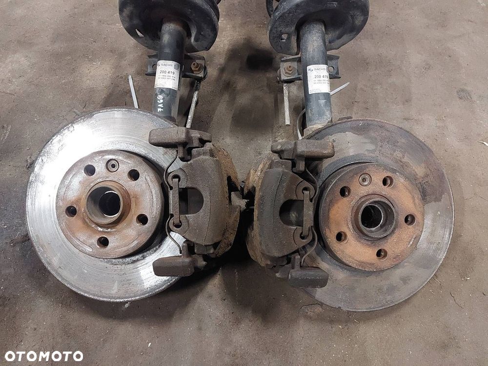 AMORTYZATOR SPRĘŻYNA ZWROTNICA LEWY PRAWY PRZÓD HAMULC ALHAMBRA MK1 2.0 TDI - 3