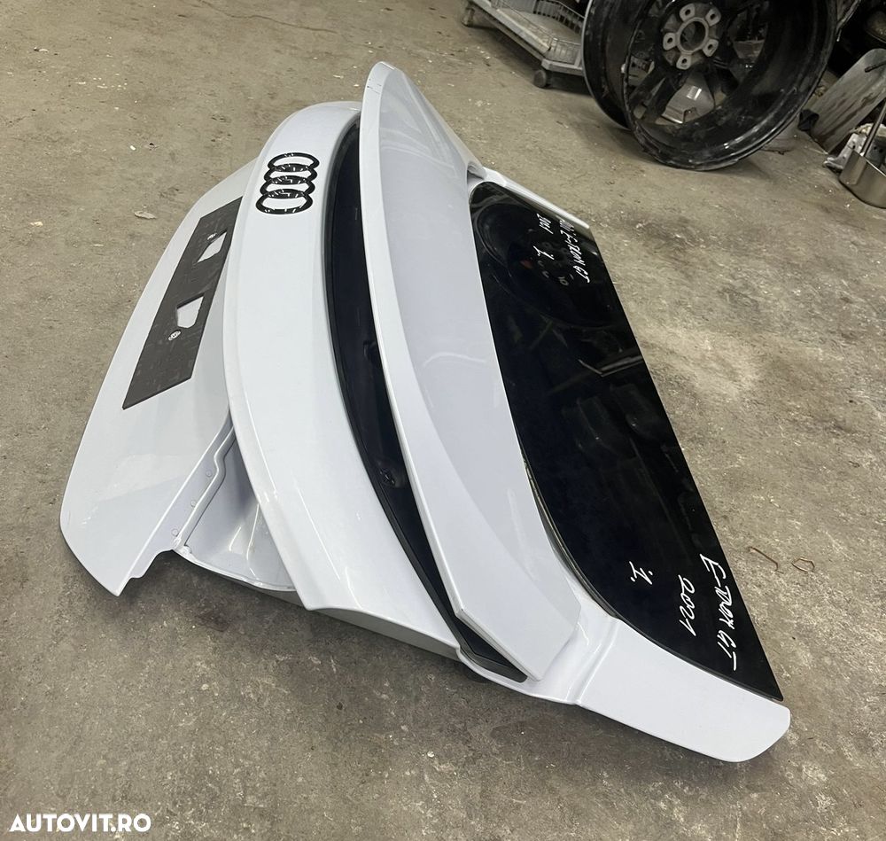 Capota portbagaj AUDI E-tron GT an 2021 cu eleron si luneta - 4