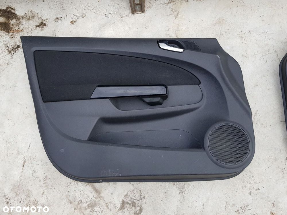 fotel prawy tapicerka Opel Corsa D - 9