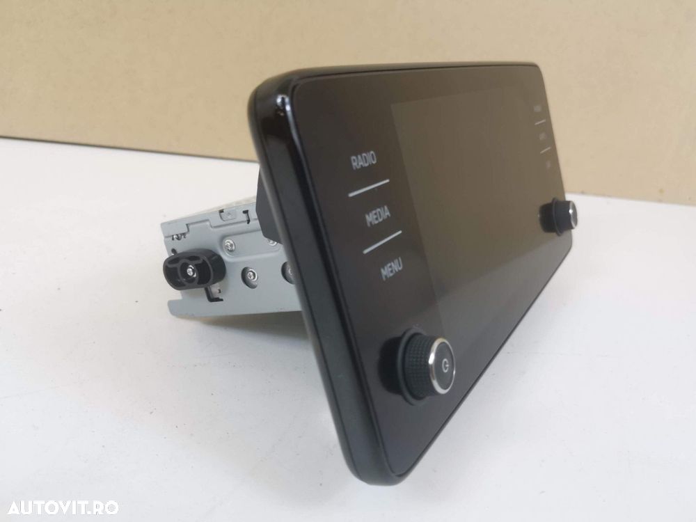 Navigatie Display Multimedia   Skoda Fabia 4 2021 2022 2023 2024 2025 - 4