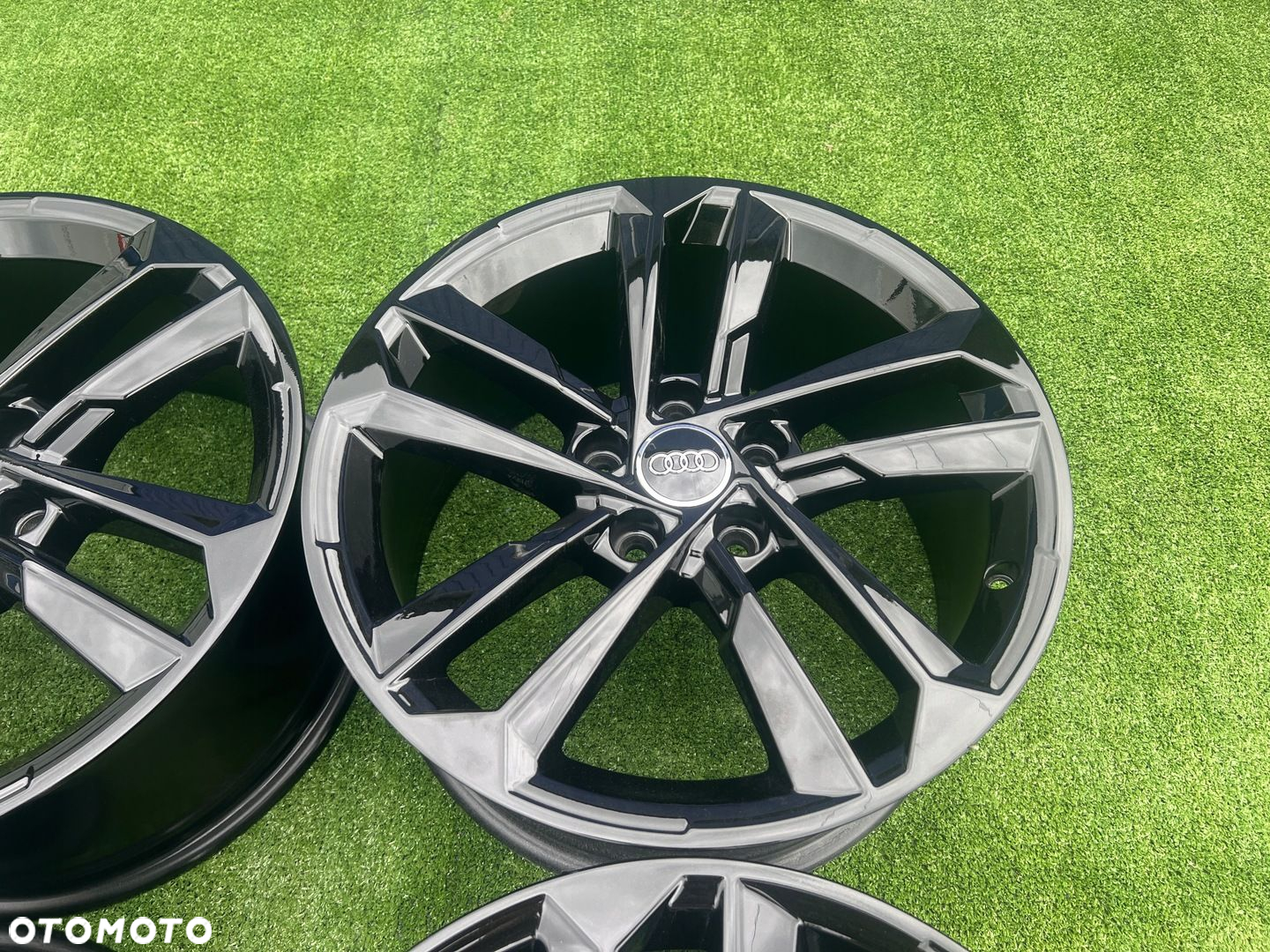 KOMPLET FELG FELGI ALU AUDI 8Y0 A3 S LINE 17 5X112 ET46 ORYGINALNE - 7