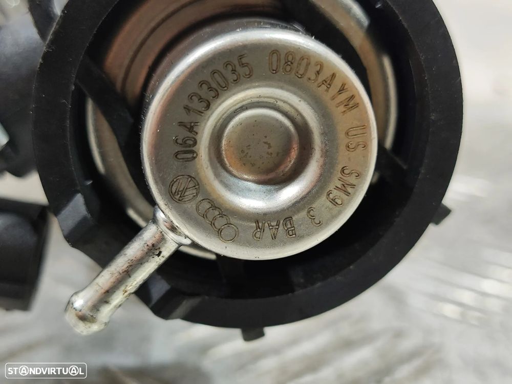 REGUA E INJETORES SIEMENS VW SKODA FABIA 1.2 - 5