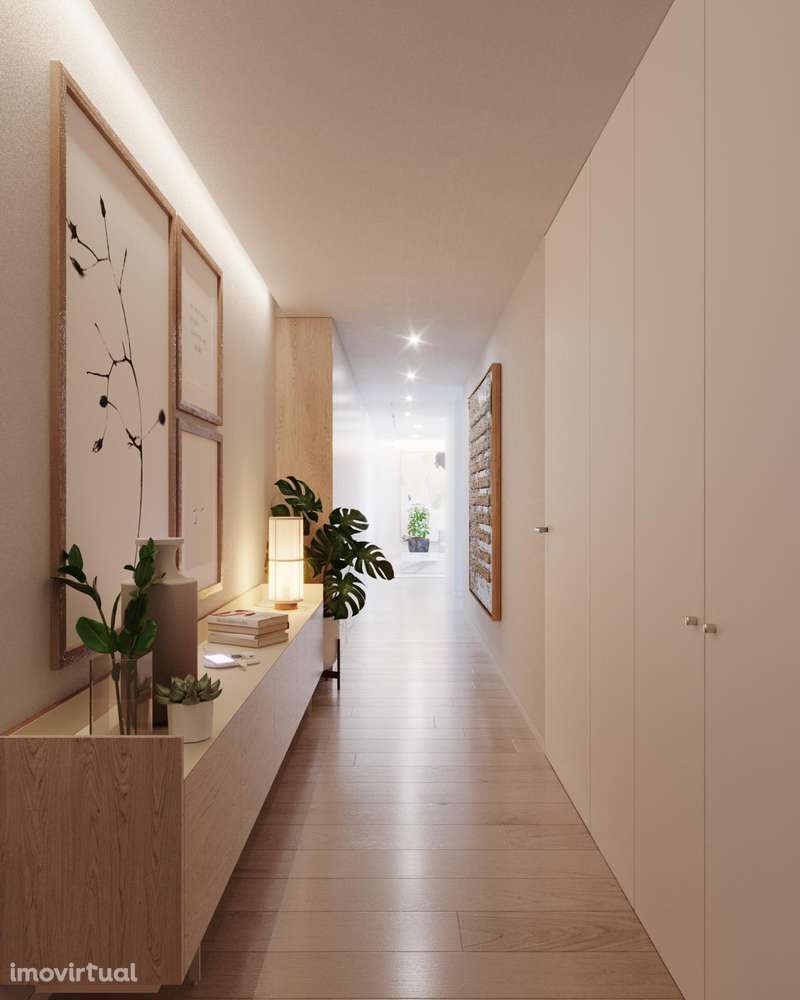 Apartamento T4 com varanda e garagem em Canidelo - Grande imagem: 4/16