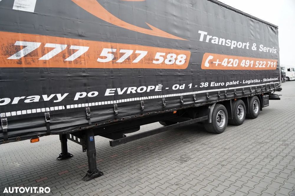 Kögel CORTINĂ KOGEL / MEGA / PUNȚĂ CULISANTĂ / PUNȚI SAF / ACOPERIȘ CULISANT / PLATFORMĂ JOSĂ - 10