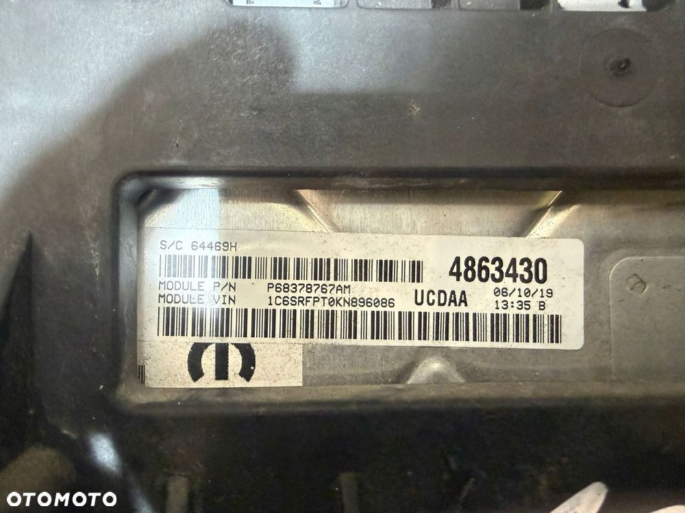 sterownik moduł komputer silnika 5.7 etorque dodge ram 1500 2019- - 3