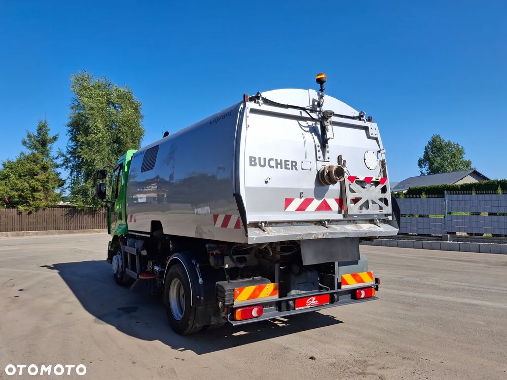 Renault Midlum 270 DXI Zamiatarka BUCHER Szczotki L/R Lewa I Prawa Strona 2 Silniki Karcher Listwa Ciśnieniowa Lanca Na Bębnie 2011r - 3