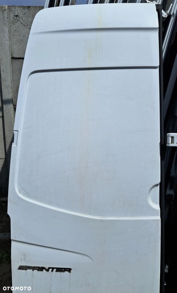 Drzwi Tył Tylne Lewe Białe Z Szybą / Pełne Mercedes Sprinter W906 Volkswagen Crafter 2006-2018 - 3