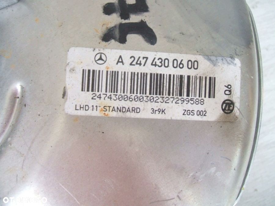 MERCEDES A-klasa W177 CLA W118 SERWO HAMULCOWE POMPA HAMULCOWA A2474300600 - 4