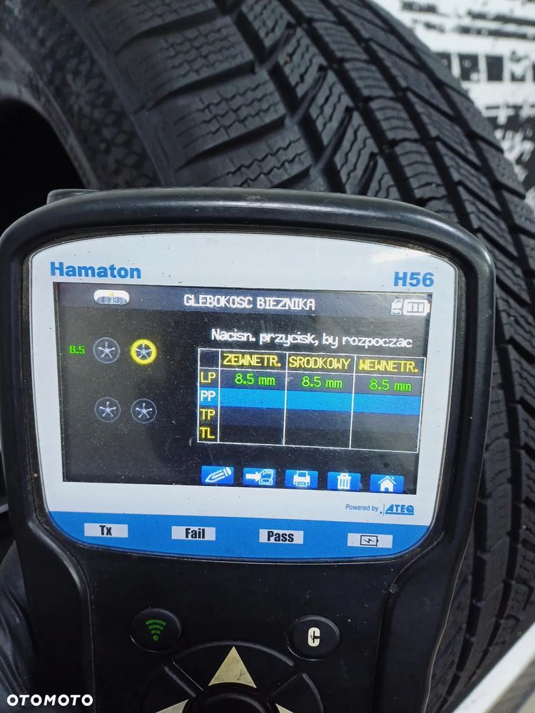 Continental WinterContact TS 870 P 225/45R18 2024r opona Jak NOWA 52871 - 8