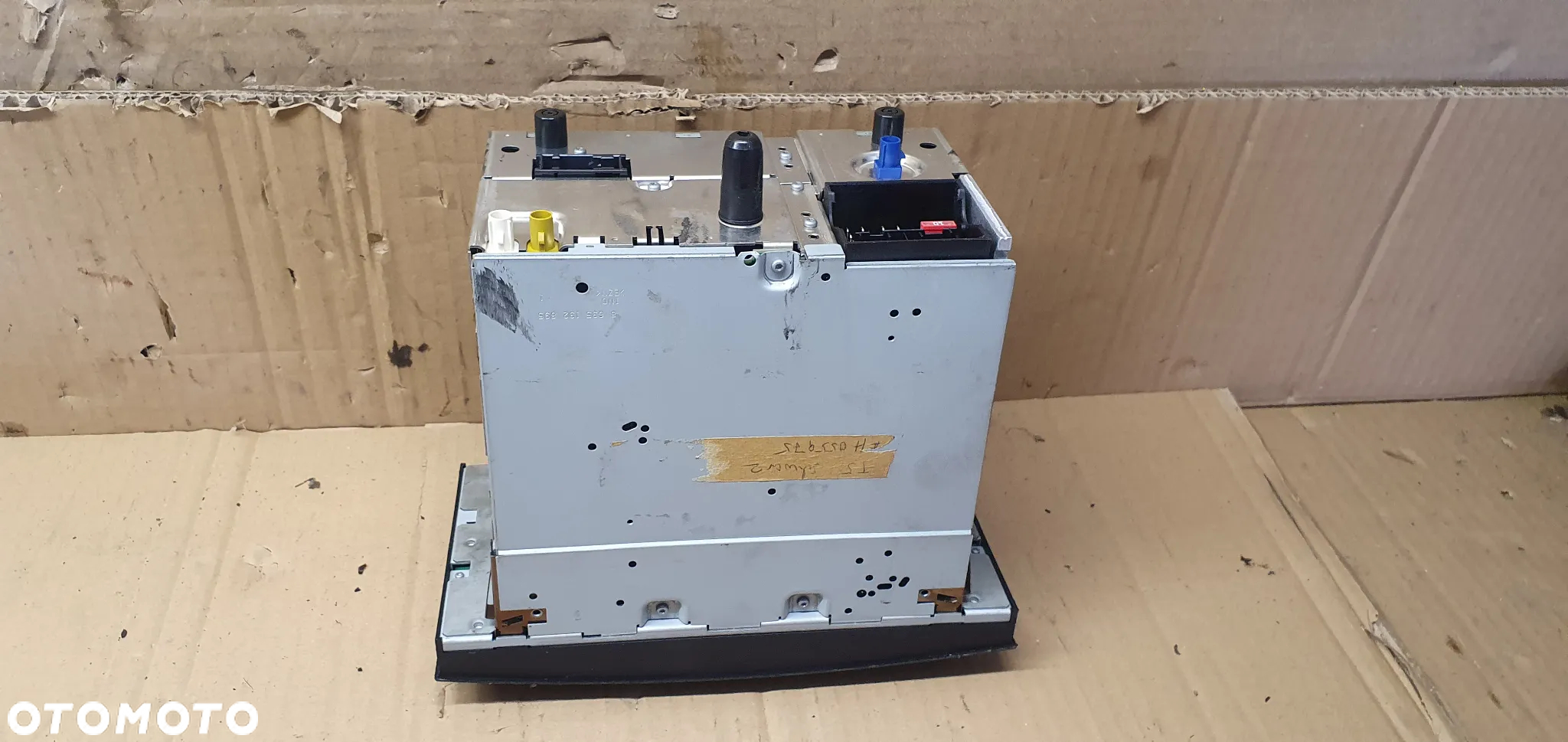 Radio radioodtwarzacz NAVI nawigacja KOD VW Touareg 7H0035191B - 6