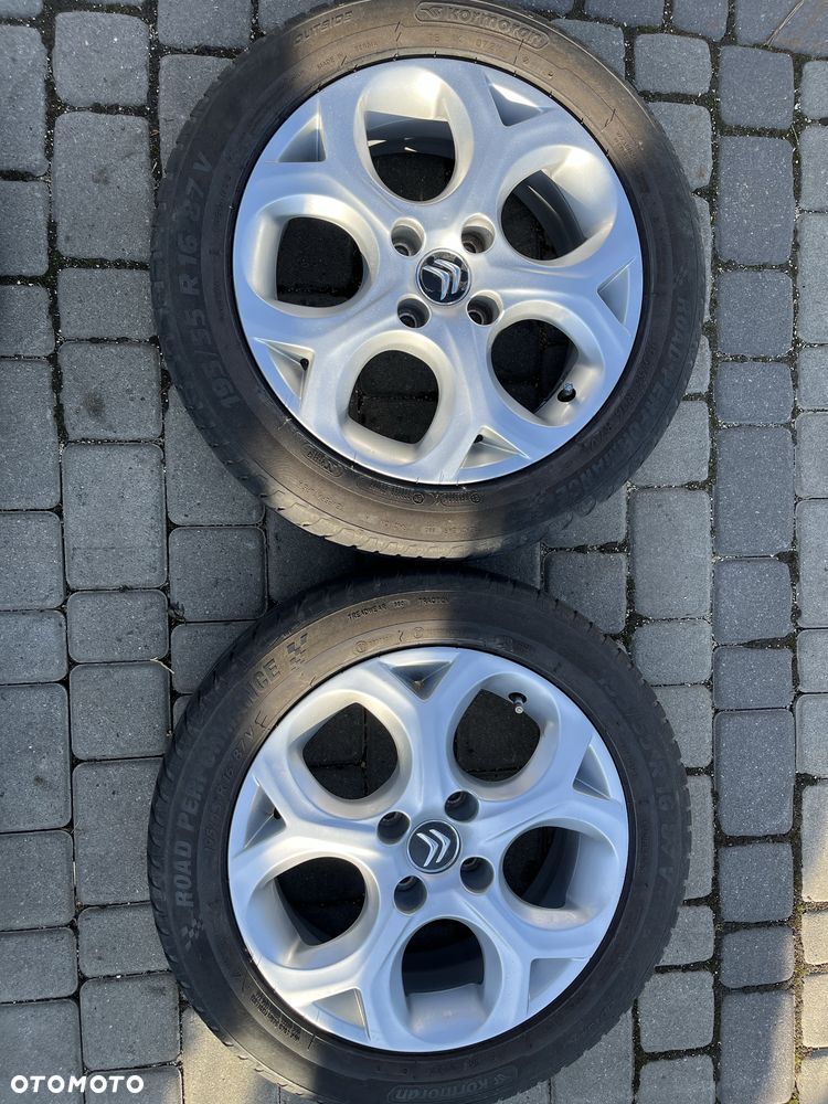 Alufelgi 4x108 16 cali Citroen Berlingo C4 Peugeot Partner 308, 208 opony lato 195/55/16 - 6