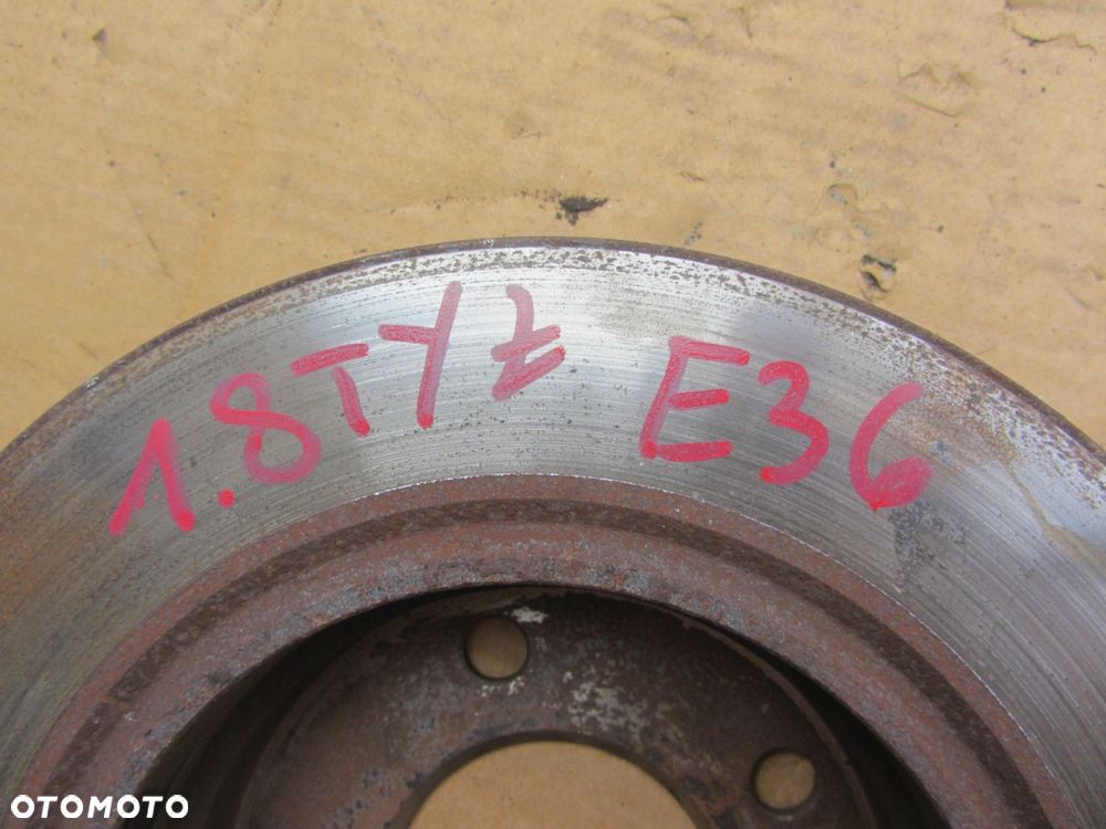 tarcze hamulcowe tył bmw e36 e46 1.6 1.8 i lite - 3