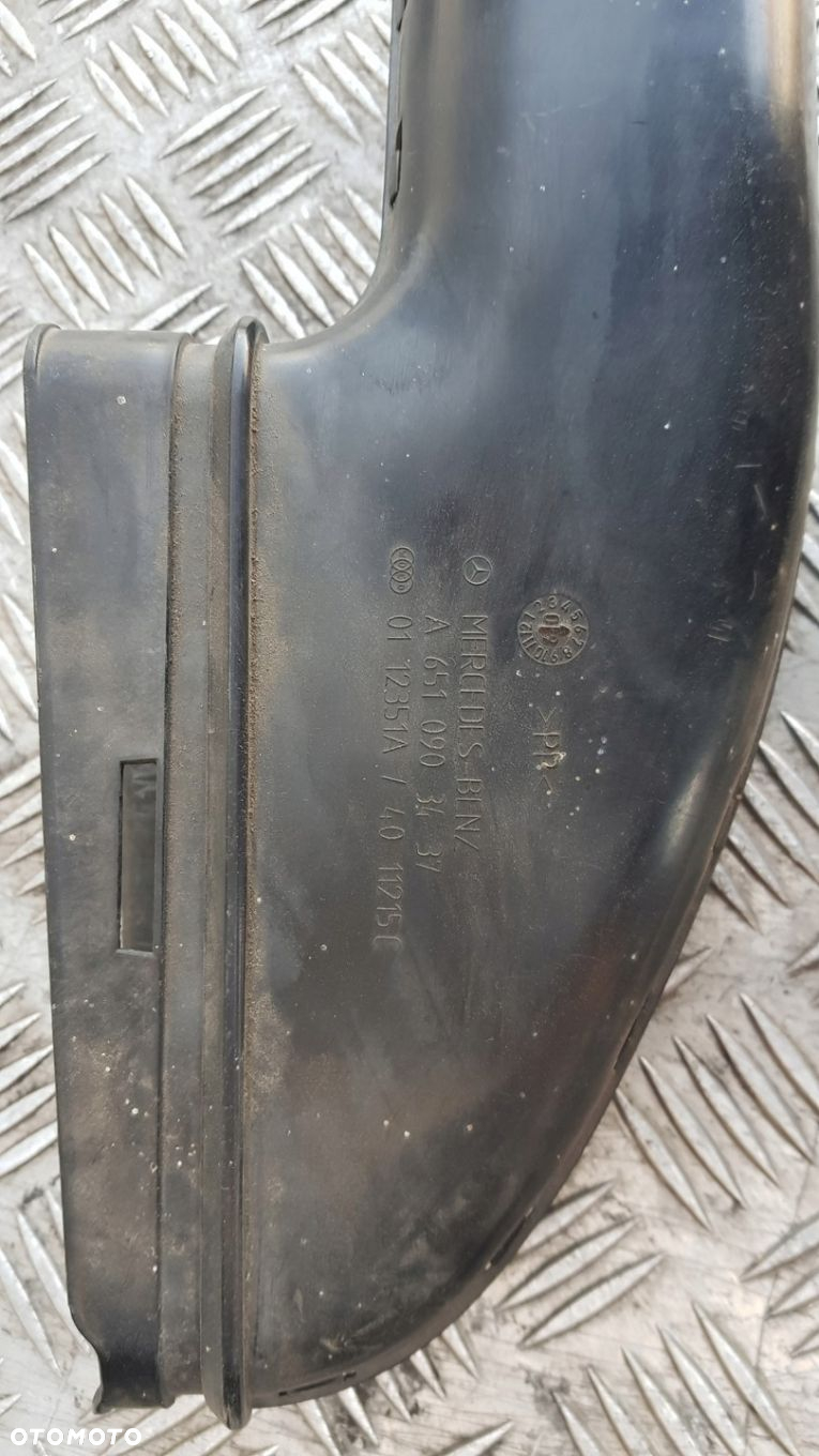 MERCEDES W212 2.2 CDI RURA PRZEWÓD POWIETRZA A6510903437 - 7