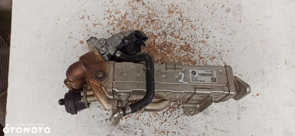 BMW F30 B47 2.0D CHŁODNICA SPALIN EGR 8477659 01 - 1