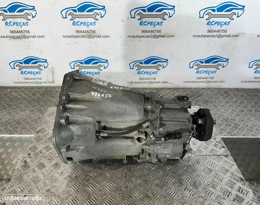 .Caixa 6 Velocidades Manual 716655 646611 Mercedes Classe C W204 C 220 CDI 2007 - 2014 - 4