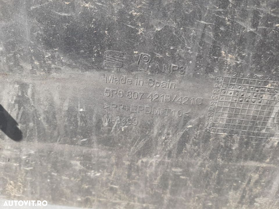 bara spate seat altea 5p 5p0807421b - 6