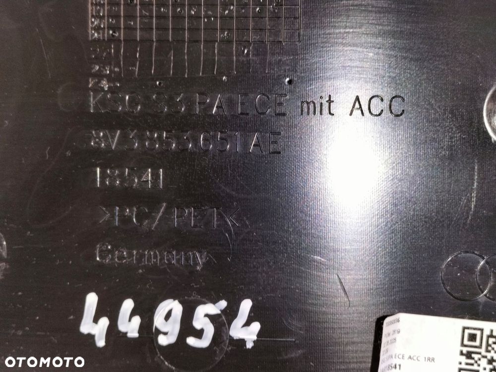 atrapa kratka grill audi a3 s3 8v lift 16- hb - 6