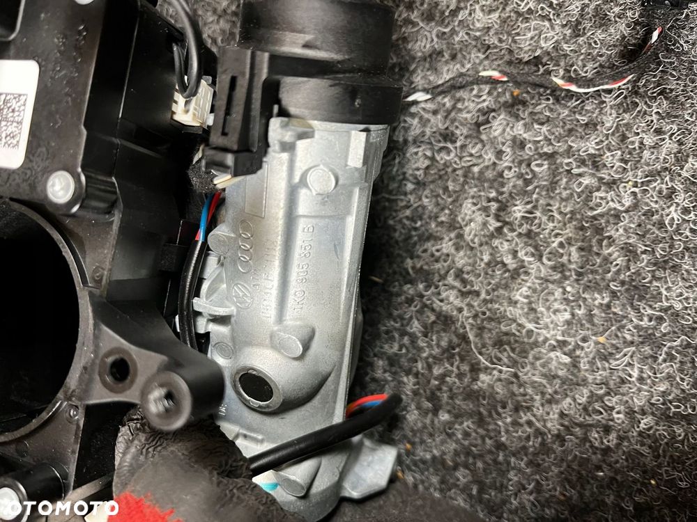 przełącznik zespolony 5K0953521 stacyjka kluczyk 1K0905851B - 8