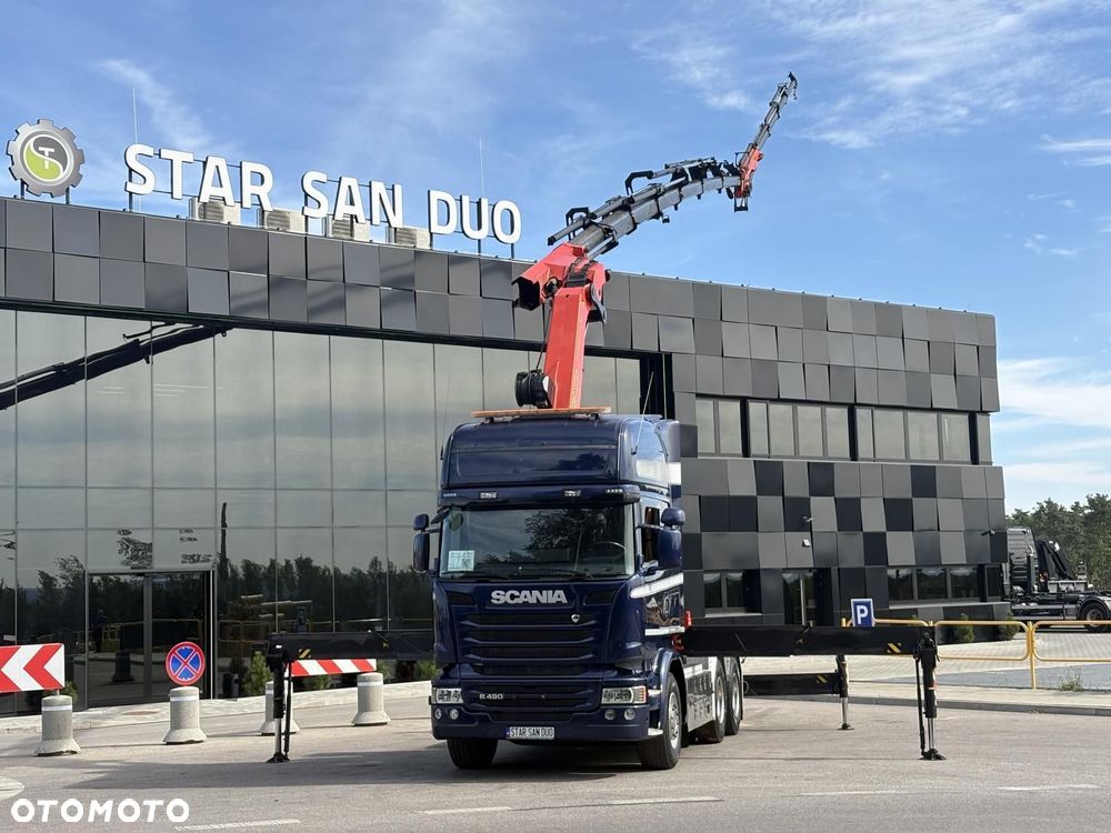 Scania R490 6x4 PALFINGER PK 53002 SH HDS Żuraw Siodło - 3