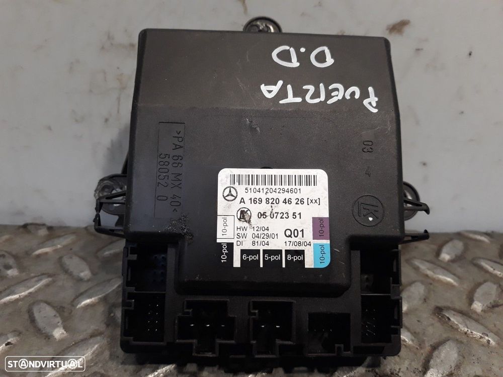 QUADRO ELÉTRICO MERCEDES-BENZ CLASE A A 180 CDI (169.007, 169.307) 109CV 1991CC - 1