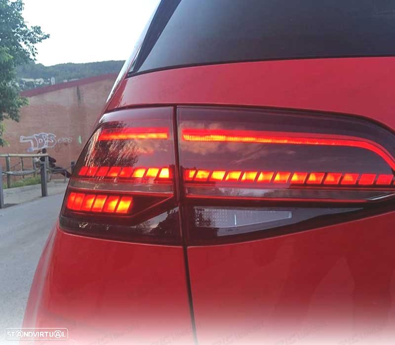 FAROLINS VOLKSWAGEN VW GOLF 7 7.5 12-20 LOOK 7.5 RETROFIT INDICADOR DINAMICO - 5