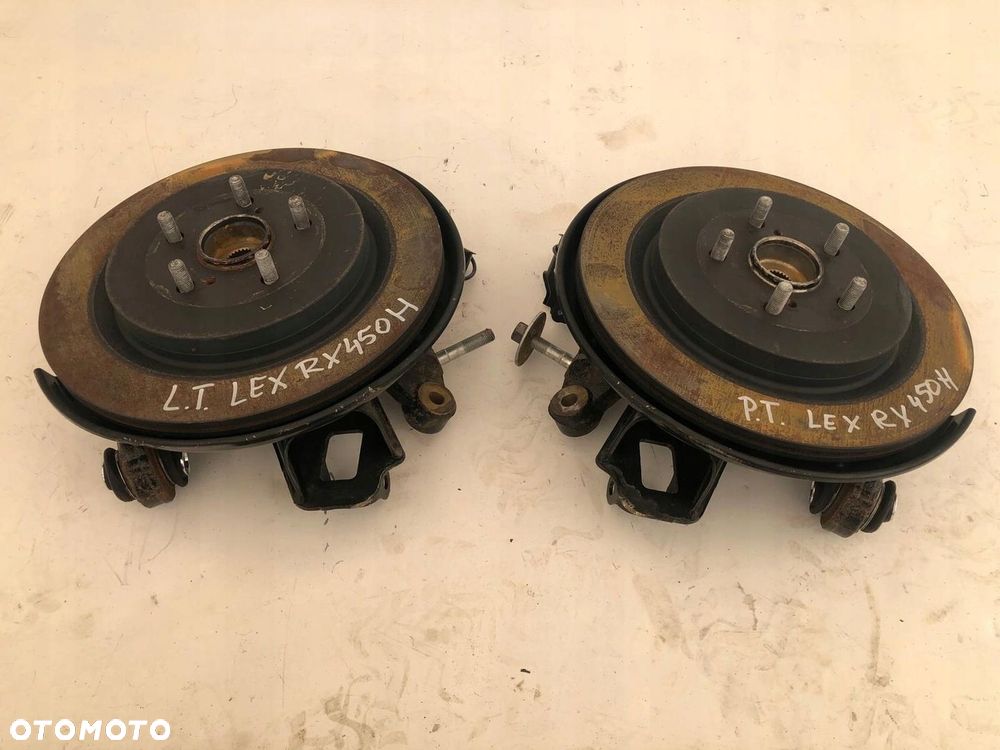 LEXUS RX450H IV 2017R ZWROTNICA PIASTA TARCZA TYŁ - 3