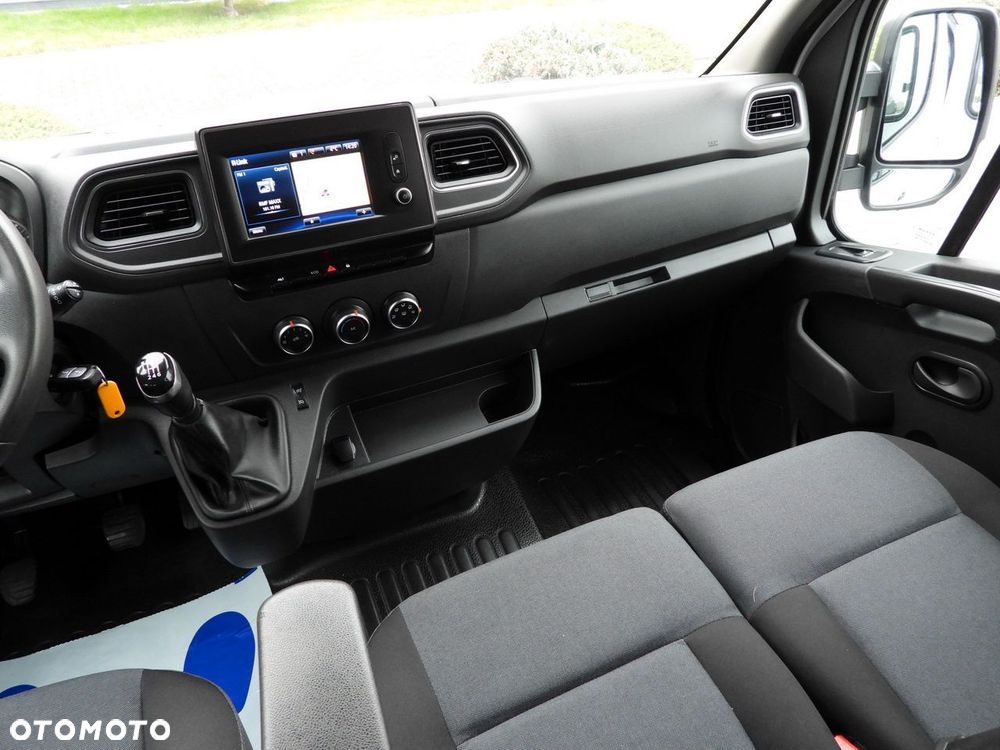 Renault MASTER SKRZYNIA PODWÓJNA KABINA DOKA 7 MIEJSC TEMPOMAT NAWIGACJA LEDY KLIMATYZACJA  135KM - 26
