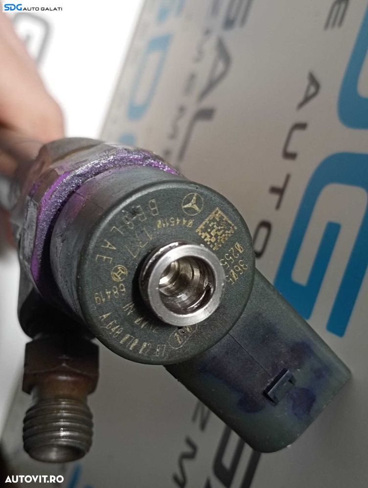 Injector Mercedes Clasa E Class W211 E200 E220 2.2 CDI 2001 - 2009 Cod 0445110177 A6480700287 6480700287 [M6897] - 7